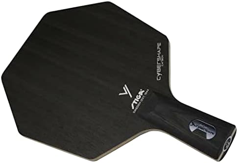 Lâmina de tênis de mesa de carbono de estiga cibernética | Ping Pong Paddle - Design exclusivo para maior área de atingimento e maior