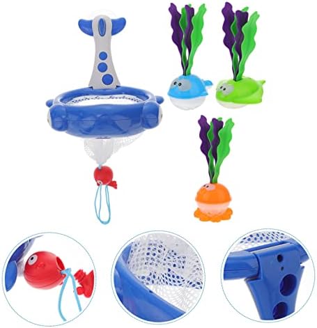 Toyvian 1 Set Fishing Educational Toys Squiz Toys Toy magnético Toy Toy Criano Brinquedos de banho Brinquedos de piscina fria Brinquedos