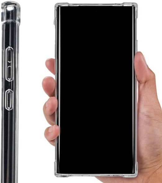 Skinit Clear Phone Case Compatível com Samsung Galaxy S22 Ultra - Oficialmente licenciado NFL Buffalo Bills grande design de logotipo