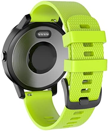 Buday Silicone Substacement Watch Strap for Garmin Vivoactive 3 Smart Wrist para Garmin Forerunner 245 645M Suunto 3 Fitness Watch