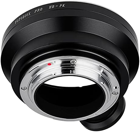 Adaptador de montagem de lentes Fotodiox Pro para lente Hasselblad V para Pentax K-Mount DSLR Câmera Adaptador de montagem