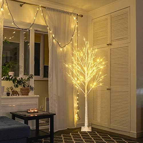 Árvore de Natal de 6ftflake com 96 LED lâmpada