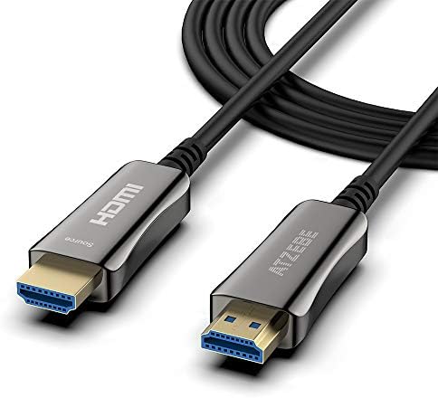 Cabo HDMI de fibra óptica ATZEBE 30 pés, o cabo HDMI de fibra suporta 4K@60Hz, 4: 4: 4/4: 2: 2/4: 2: 0, HDR, Dolby Vision,