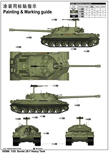 Trompetista 1/35 Soviético JS-7 HEST TANK