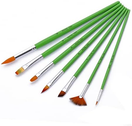 Tofficu 7pcs Definir conjuntos de pincéis de cabelo detalhando o kit de pincel para crianças desenhando kits de canetas