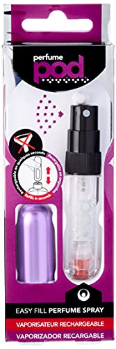 Sprayer de perfume reabastecido em pods de perfume, roxo, unissex, 0,2 oz.