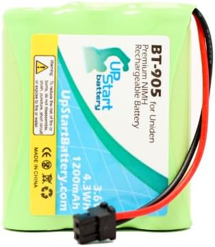 2x Pacote-UNIDEN BT-905 Substituição de bateria para o telefone sem fio uniden Bateria-compatível com o Uniden EZI996, CXAI5198,