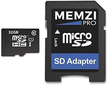MEMZI PRO 32GB CLASS 10 90MB/S MICRO SDHC CARTÃO de memória com adaptador SD para telefones celulares Kyocera