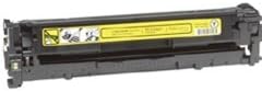 Substituição do cartucho de tinta Richter Compatível para HP CB542A, 125A, trabalha com: colorido LaserJet CP1210, CP1215,