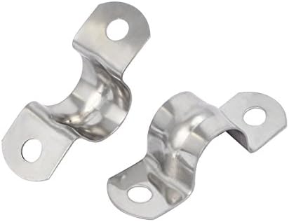 Aexit M16 201 CLAMPS AÇO ANTERIÁRIO DO TUBRO DE TUBURAS DE TUBULO CLIP CLIP CLIP CLIP CLAMPS 30PCS