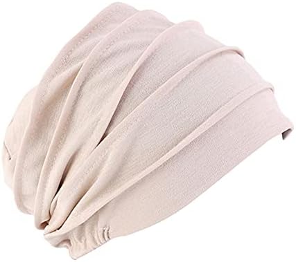 Ikasus Chemo Headwear Turban for Women Cotton Cotton Slouchy Geipe Hatwraps Headwraps Hats Cancer Hats