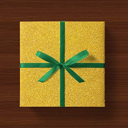 Lacheery 12 x160 Golit -Glitter Wallpaper Stick e Peel Gold Contato Papel Decorativo Auto -adesivo Folhas de vinil para Cricut Adesivo Papel Christmas Decor Letters Canecas Artesanato Projeto de papel de embrulho de papel