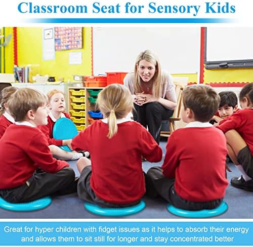 10 PCs Wobble Cushion for Sensory Kids Wiggle Seat promove o aprendizado ativo melhora a produtividade do aluno Balanço Balanço Wobble
