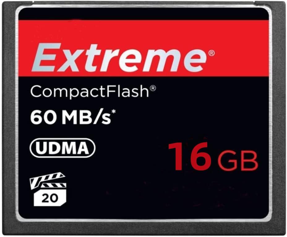 Gywy Extreme 16GB Compact Flash Memory Card 60Mb/S Cândida CF Card