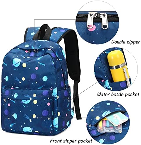 Mochila Camtop para crianças, garotos mochilas pré -escolares com lancheira para a lanchonete para crianças do jardim de infância