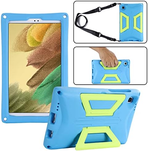 Newstyle Kids Case for Samsung Galaxy Tab A7 Lite de 8,7 polegadas 2021 Liberação, alça de ombro Caixa de proteção com alça dobrável