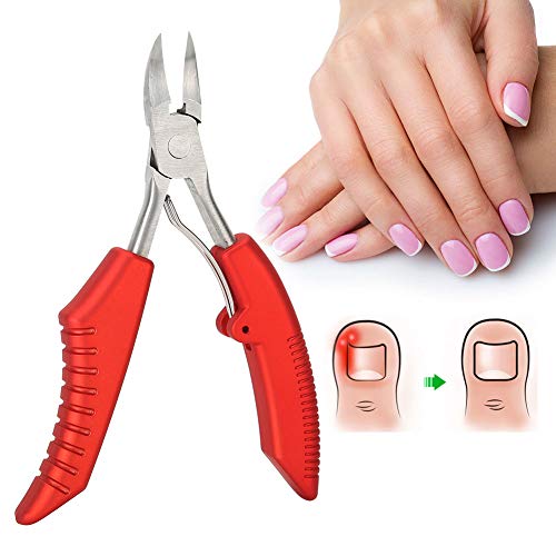 Manicure Pedicure Tools, Pedicure Pelier encravada da unha do unhas da unha do unhas da cutícula de cutículas grossa de unhas