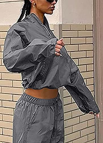 Menas de Kafiloe Mulheres leves para mulheres de manga comprida meio zip slover swearshirt