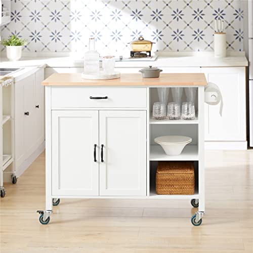 Carrinho de cozinha de design zyzmh com bandeira de carrinho de cozinha armário de cozinha de cozinha de carrinho de