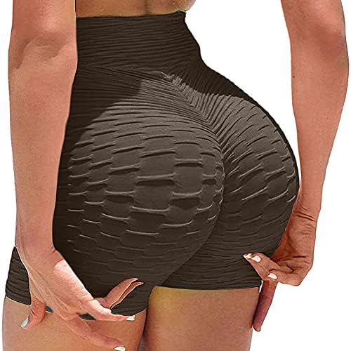 Shorts para mulheres treping high workout leggings butt lift scrunch booty calça de ioga