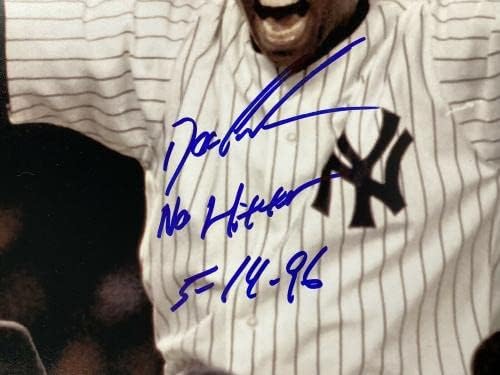Dwight Doc Gooden Photo assinado 16x20 Yankees Auto No Hitter 5-14-96 Inscript JSA-Fotos de MLB autografadas
