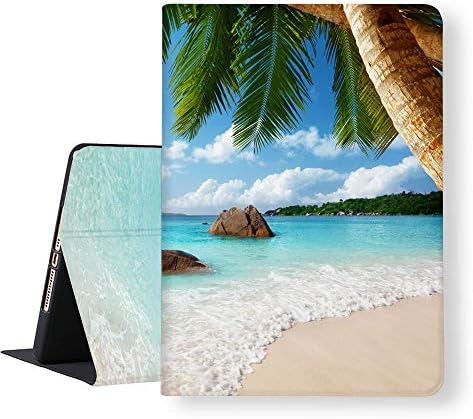 Caso de amor para iPad 9º 8 7ª geração 2021 2020 2019 CASO 10,2 polegadas Slim Slim Lightweight Anse Lazio Beach Island TPU TPU Folio Stand Stand Tow
