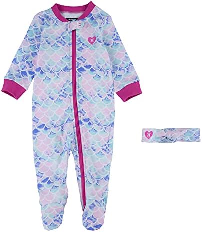 Hurley Baby-Girls Foted CoverAll