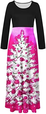 Mulheres vestido maxi vestido de Natal vestidos longos de festa para mulheres elegantes boho manga longa cintura floral