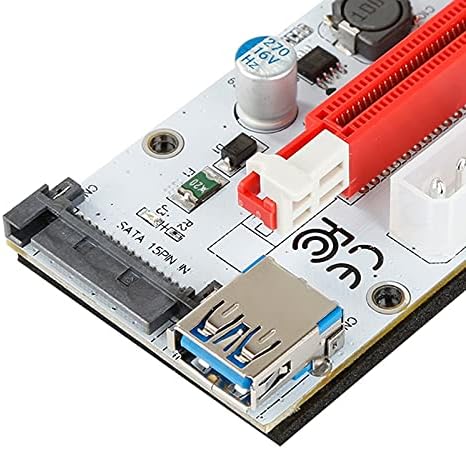 Conectores PCI -E Riser Card 60cm USB 3.0 Ver 008S Candimento gráfico Cabo PCI Express 1x a 16x Adaptador PCIE Extender para mineração de mineração de GPU -