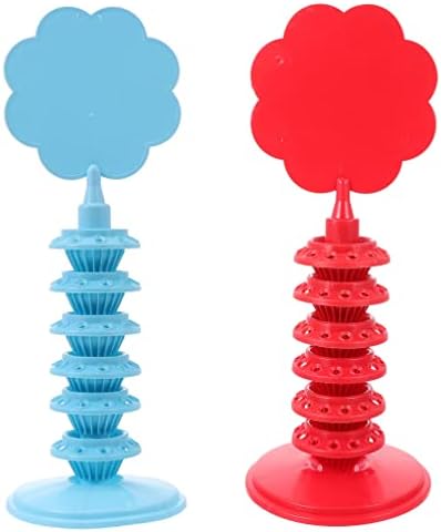 LuxShiny Cupcake Stand 2 PCs Bolo Stand Tower Tower Lollipop Suports 6 Trierado Declare Candy Display Stand para festas