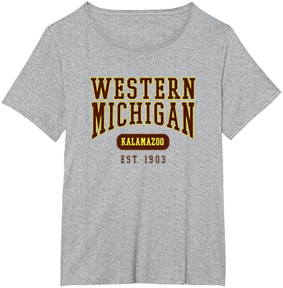 T-shirt da Data da Data Fundada pela Universidade Michigan da Western Michigan