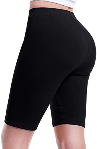 Design da Olivia Women's Basic Solid Solid Active Yoga Biker Shorts