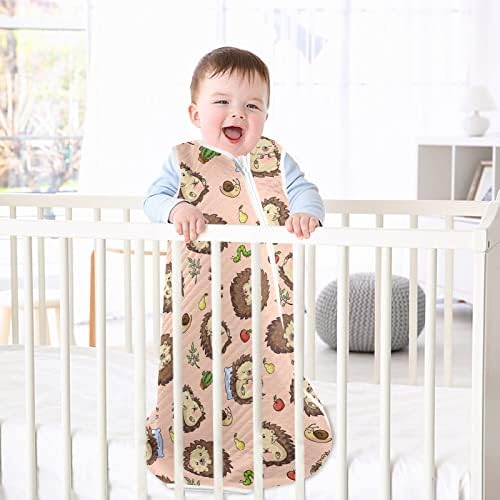 Vvfelixl Sack Sack para bebês recém -nascidos - Hedgehogs Baby vestível cobertor - Swaddle Transition Sleeping para infantil - terno de sono para criança 12-24 meses