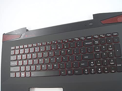 Peças genuínas para Lenovo Y70-70 Touch 17,3 polegadas Palmrest Teclado de teclado com teclado de layout de layout dos