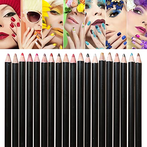 Lipstick caneta 19 cores Linha de gancho de lábio desenha facilmente os lábios de batom de lábios com duração de batom