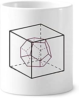 Cubo combinatório Matemática Cubo Geométrico Espaço Espaço Pen do porta Canela Creac stand stand copo de lápis