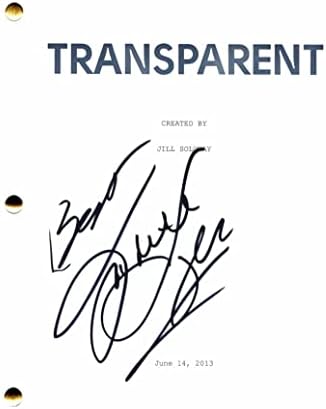 Judith Light assinou autógrafo transparente script piloto completo - quem é o chefe, ícone da Broadway, raro