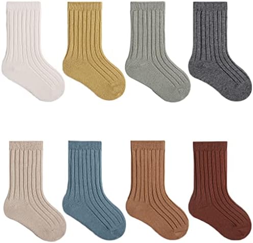 Meninas meninos meias de algodão unissex meias de cor sólida de cor de tornozelo para crianças crianças pequenas