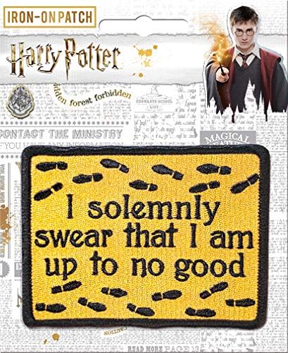 Ata -menino Harry Potter Patter, juram solenemente ferro em remendos - Harry Potter Gifts & Merchandise…