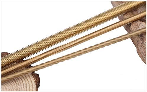 Parafuso de parafuso de bronze parafuso de cobre de cabeça dupla barra de dente de bronze m2 m2.5 m3 m4 m5 m6 m8 m10
