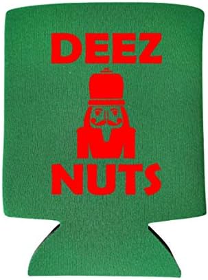 Christmas engraçado CLOFIE - Deez Nuts Nutcracker CAN LANDER - Presente de álcool para feriado de Natal