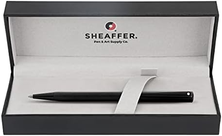 Intensidade de Sheaffer gravado Laca Vermelha com Rollerball Pen de Nomeações do Chrome