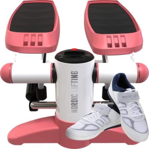 Mini Stepper - pacote rosa com sapatos Venja Tamanho 12 - Branco
