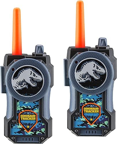 Jurassic World Fallen Kingdom FRS Walkie Talkies para crianças de longo alcance de longa faixa Fraídas para crianças Fácil de usar o Walkie Talkies