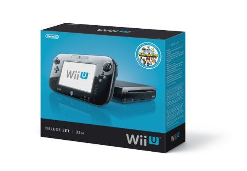 Nintendo Wii U Console - Conjunto de luxo preto de 32 GB