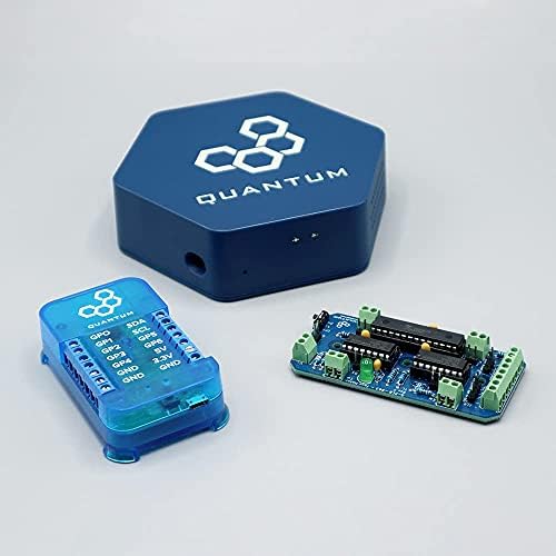 Quantum Four Motor Driver Solding Projects Kits Diy Electronics com documentação on -line - Kit de prática de solda para ensino de aprendizagem, compatível com microcontroladores como Arduino