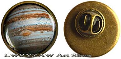 Jupiter Pin, Jupiter Broche, Jupiter Jewelry, Galaxy Universe Space Planet Broche, M67
