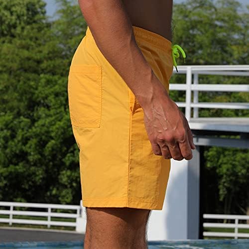 Xxbr shorts de prancha de verão masculinos, troncos de natação de cordão com revestimento, masculino de férias esportivas