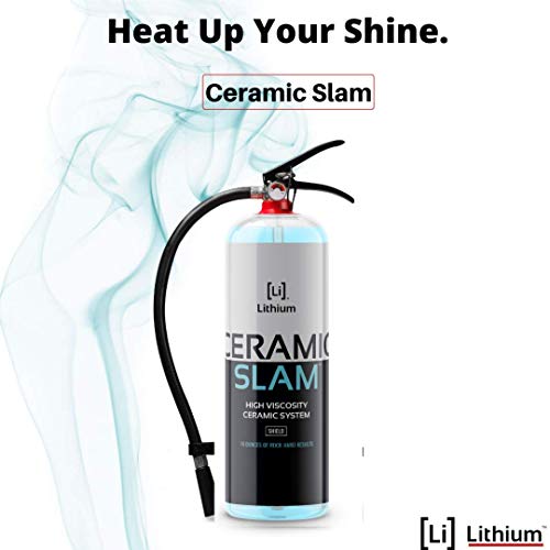 Slamic Slam- o melhor revestimento de cerâmica DIY disponível, proteção de tinta super duradoura, fácil de aplicar, empilhável para um brilho hidrofóbico ultra profundo.