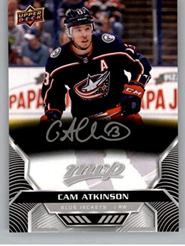 2020-21 MVP Upper MVP Silver Script #71 CAM ATKINSON COLUMBUS Blue Jackets NHL Hockey Trading Card